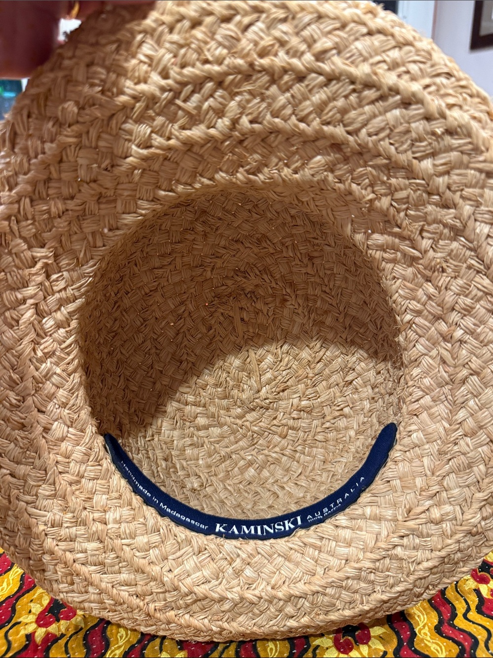 Helen Kaminski Raffia Braided Straw Boater Hat In Natural Beige View 5